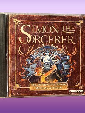 Simon The Sorcerer (PC IBM CD-ROM, 1993) Very Clean Disc